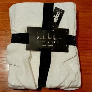 Super Soft Nicole Miller New York 3 Piece PJ Set - Ladies